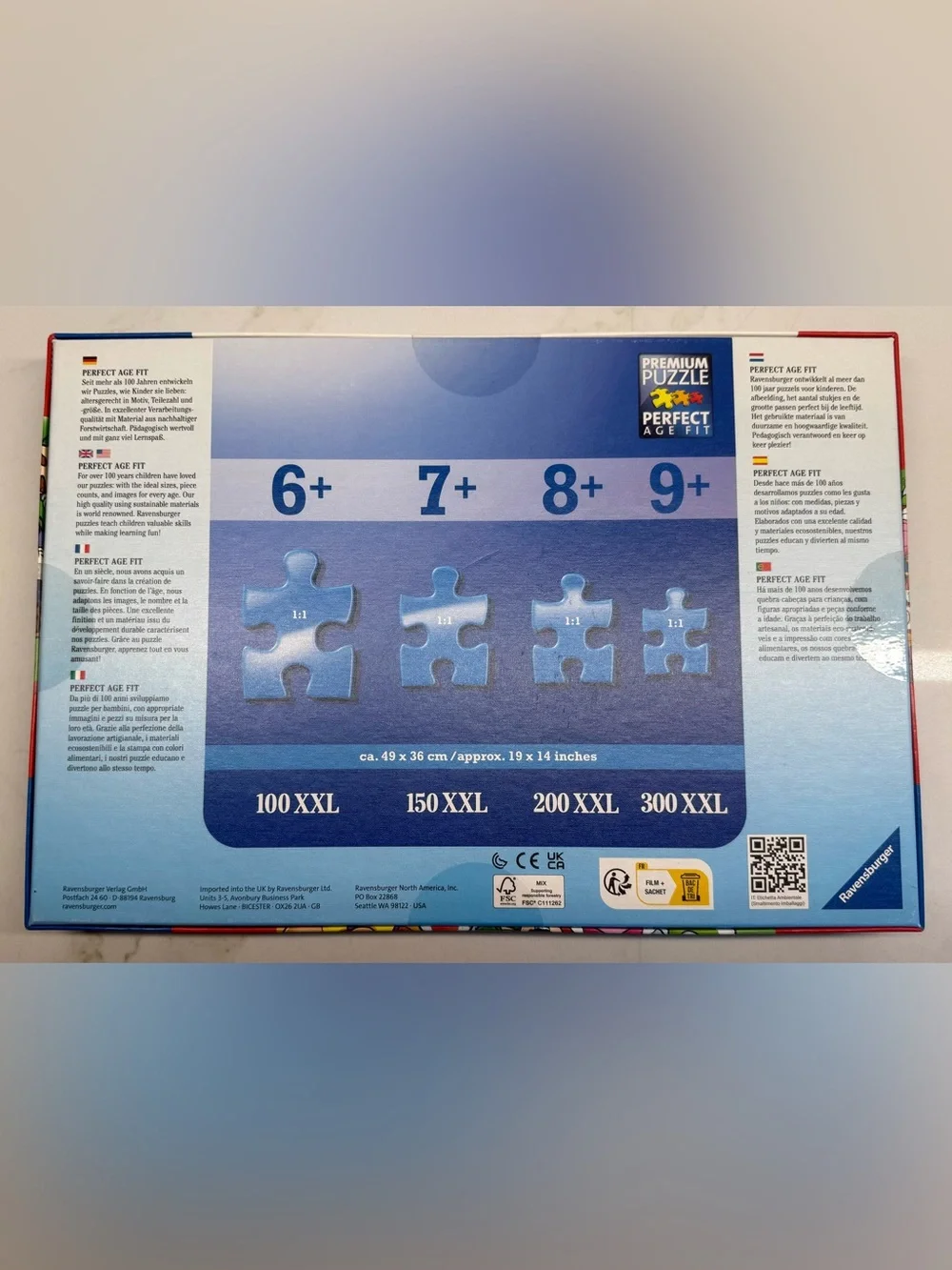 Ravensburger Super Mario 100 XXL Piece Jigsaw Puzzle 6+ New Sealed
